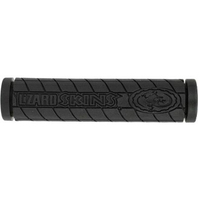 Lizard Skins Logo Single Compound MTB Handvatten - Zwart - 130mm Lizard Skins Logo Single Compound MTB Handvatten - Zwart - 130mm