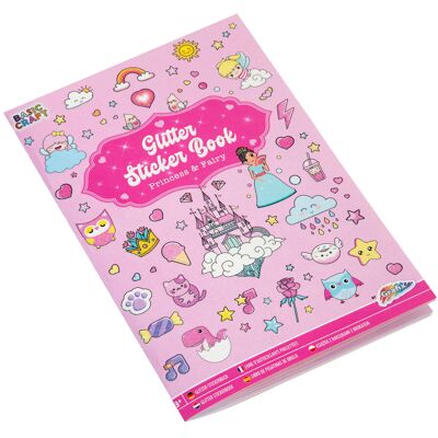 Creative Craft Group Glitter stickerboek a5 - roze Creative Craft Group Glitter stickerboek a5 - roze
