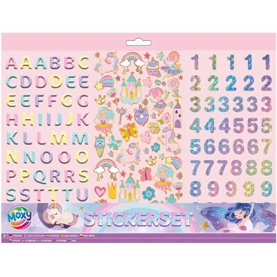 Creative Craft Group Stickervellen - fairy Multi kleuren Creative Craft Group Stickervellen - fairy Multi kleuren