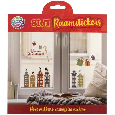 Creative Craft Group Sint raamstickers Multi kleuren Creative Craft Group Sint raamstickers Multi kleuren
