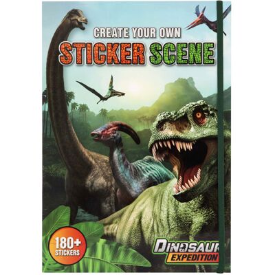 Dinosaur Stickersboek - Creative Craft Group - 180+ Stickers Dinosaur Stickersboek - Creative Craft Group - 180+ Stickers