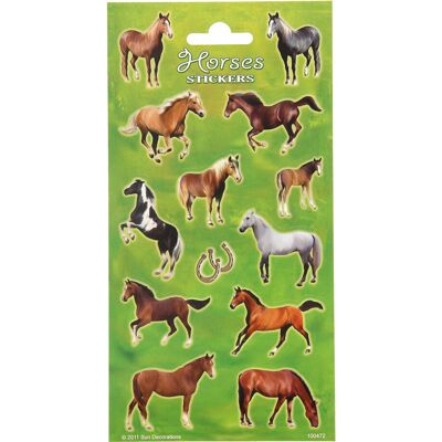 Totum Stickervel paarden Totum Stickervel paarden