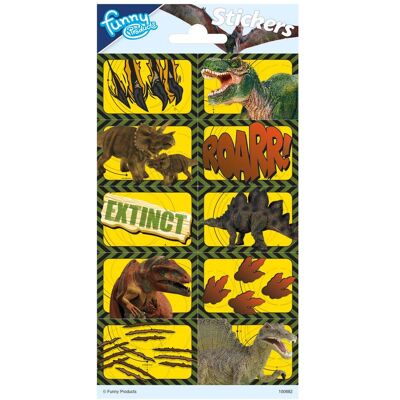 Totum Stickervel dino's Totum Stickervel dino's