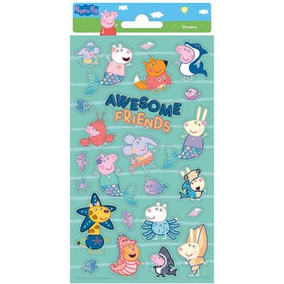 Peppa Pig Glitter Stickers - Multicolor Pack Peppa Pig Glitter Stickers - Multicolor Pack
