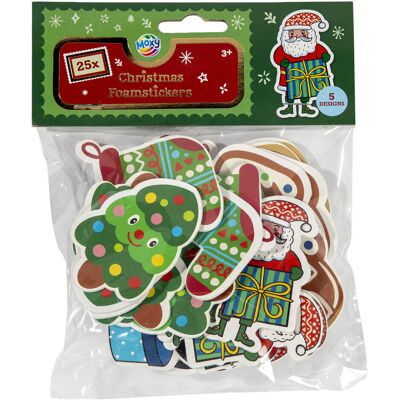 Creative Craft Group Foam stickers kerstmis - 25st. Multi Creative Craft Group Foam stickers kerstmis - 25st. Multi