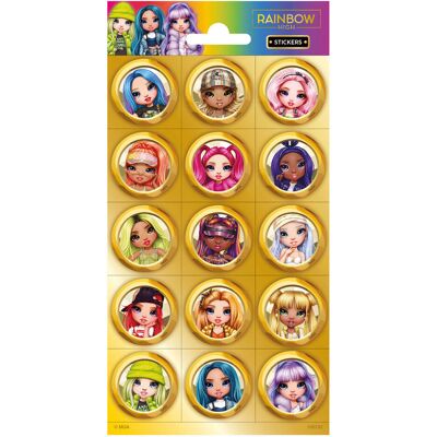Totum Stickervel rainbow high Totum Stickervel rainbow high