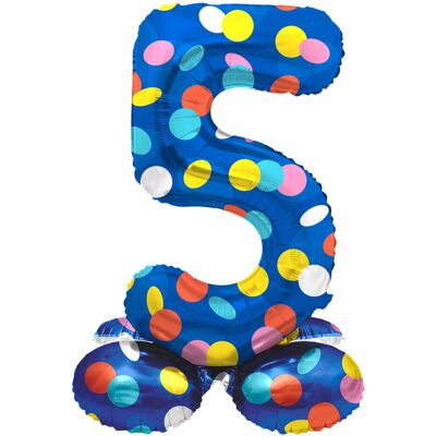 Folat BV - Colorful Dots 5 - 72 cm - Foil balloon Folat BV - Colorful Dots 5 - 72 cm - Foil balloon