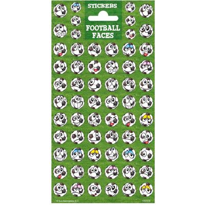 Creative Craft Group Stickervel twinkle - voetbal gezichten Creative Craft Group Stickervel twinkle - voetbal gezichten