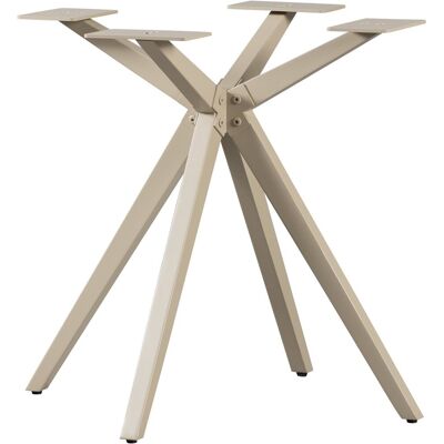 WOOOD holland kruispoot - metaal - dakargrau - 72x80x80 WOOOD holland kruispoot - metaal - dakargrau - 72x80x80