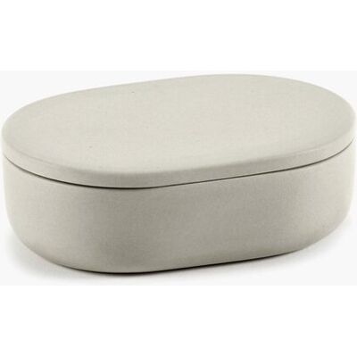 Serax Cose Ovale opbergdoos met deksel - Beige Serax Cose Ovale opbergdoos met deksel - Beige