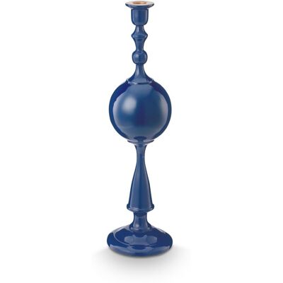 Pip Studio kandelaar sphere - kaarsenhouder van metaal - navy - 44cm Pip Studio kandelaar sphere - kaarsenhouder van metaal - navy - 44cm