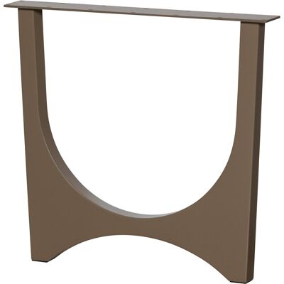 WOOOD zaandam design tafelpoot - metaal - zand - 1 stuks - 72x79x10 WOOOD zaandam design tafelpoot - metaal - zand - 1 stuks - 72x79x10