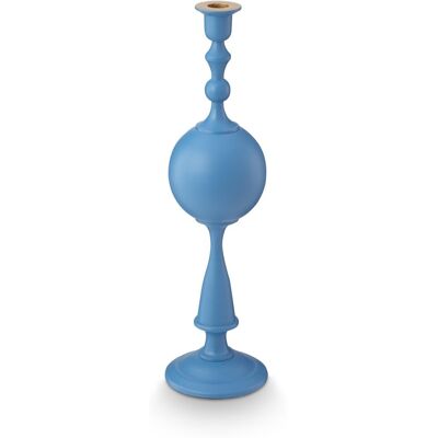 Pip Studio kandelaar sphere - kaarsenhouder van metaal - lichtblauw - 44cm Pip Studio kandelaar sphere - kaarsenhouder van metaal - lichtblauw - 44cm