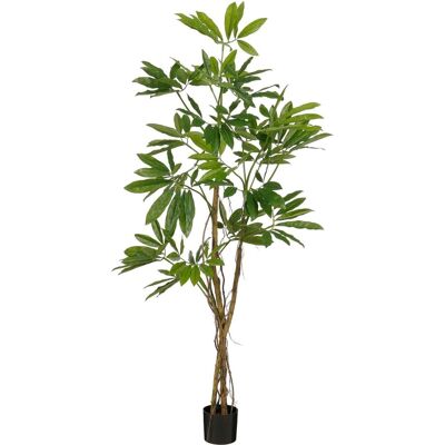 Mica Decorations kunstplant philodendron - 80x80x120 cm - polyester - groen Mica Decorations kunstplant philodendron - 80x80x120 cm - polyester - groen