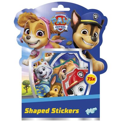 Totum Paw patrol luxe vormstickers - 75 stuks - speelgoed kinderen - knutselen - voor meisjes en jongens - ook voor kleuters - vanaf 3 jaar - Totum Paw patrol luxe vormstickers - 75 stuks - speelgoed kinderen - knutselen - voor meisjes en jongens - ook voor kleuters - vanaf 3 jaar -