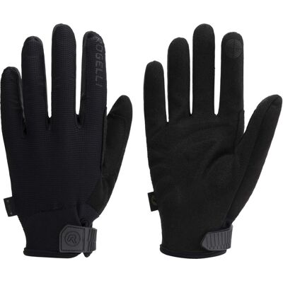 Rogelli advntr heren mtb fietshandschoenen - touchscreen - zwart Rogelli advntr heren mtb fietshandschoenen - touchscreen - zwart
