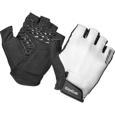 GripGrab - proride rc max korte vinger zomer fietshandschoenen met padding - wit - heren - maat m GripGrab - proride rc max korte vinger zomer fietshandschoenen met padding - wit - heren - maat m