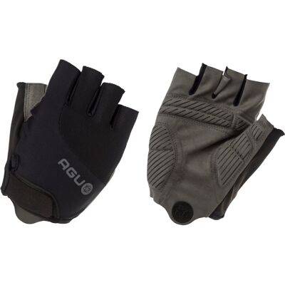 AGU super gel fietshandschoenen zomer - wielrenhandschoenen dames & heren - zwart - maat xxl AGU super gel fietshandschoenen zomer - wielrenhandschoenen dames & heren - zwart - maat xxl
