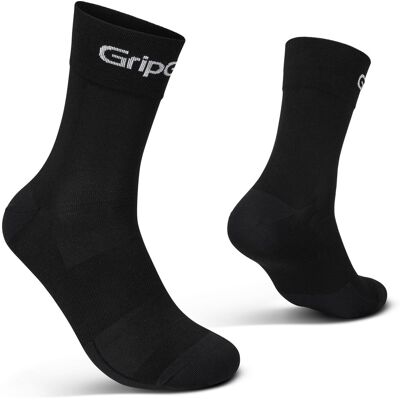 GripGrab - ride regular cut zomer fietssokken 1 paar wielersport coolmax sokken - unisex - zwart GripGrab - ride regular cut zomer fietssokken 1 paar wielersport coolmax sokken - unisex - zwart