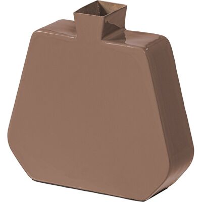 WOOOD kimi vaas - metaal - oudroze - 20x21x6 WOOOD kimi vaas - metaal - oudroze - 20x21x6