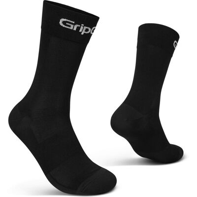 GripGrab - ride high cut zomer fietssokken 1 paar wielersport coolmax sokken hoog - unisex - zwart GripGrab - ride high cut zomer fietssokken 1 paar wielersport coolmax sokken hoog - unisex - zwart