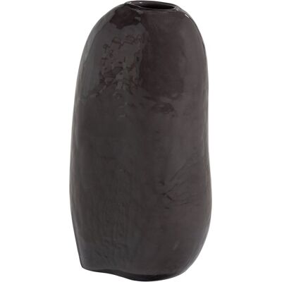 WOOOD sahil vaas - glas - donkerbruin - 42x23x14 WOOOD sahil vaas - glas - donkerbruin - 42x23x14