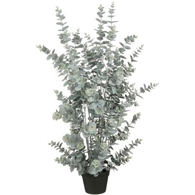 Mica Decorations eucalyptus kunstplant in pot - h113 x ø40 cm - groen Mica Decorations eucalyptus kunstplant in pot - h113 x ø40 cm - groen