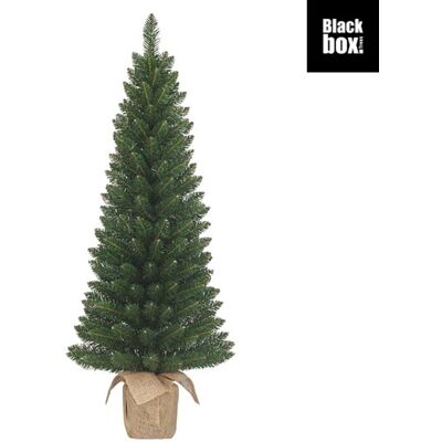 Black Box trees gerlos kunstkerstboom in jute - kunst kerstboom h90 x ø41 cm - groen Black Box trees gerlos kunstkerstboom in jute - kunst kerstboom h90 x ø41 cm - groen