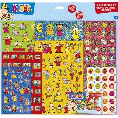 Totum Super stickerset - bumba Totum Super stickerset - bumba