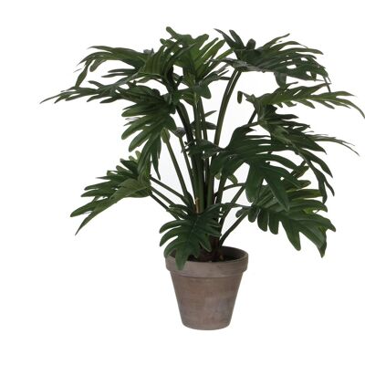 Mica Decorations Philodendron Selloum Kunstplant - 50x40cm - Groen Mica Decorations Philodendron Selloum Kunstplant - 50x40cm - Groen