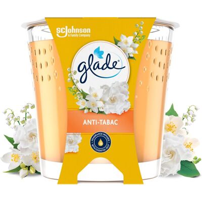 Glade geurkaars anti-tabac 100% raapzaadwax Glade geurkaars anti-tabac 100% raapzaadwax