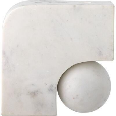 Bloomingville Abbelin Natuur Kaarsenhouder - Sculptuurstijl - 18x7.5x18 cm Bloomingville Abbelin Natuur Kaarsenhouder - Sculptuurstijl - 18x7.5x18 cm