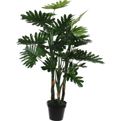 Mica Decorations - philodendron kunstplant in pot- h100 x ø70 cm - groen Mica Decorations - philodendron kunstplant in pot- h100 x ø70 cm - groen