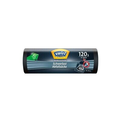 Swirl PROFI 4639 Zware vuilniszakken - 120L Capaciteit Swirl PROFI 4639 Zware vuilniszakken - 120L Capaciteit