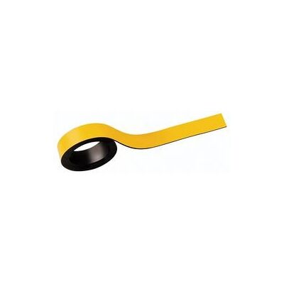 Maul Magnetische Tape - 20 mm x 1000 mm - Geel - Doos van 2 Maul Magnetische Tape - 20 mm x 1000 mm - Geel - Doos van 2