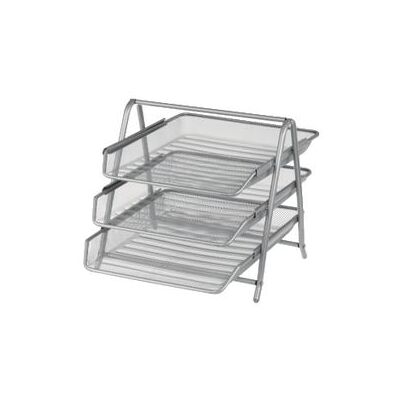 Brievenbakje 3-delig Viking 278x257x335mm zilver Brievenbakje 3-delig Viking 278x257x335mm zilver