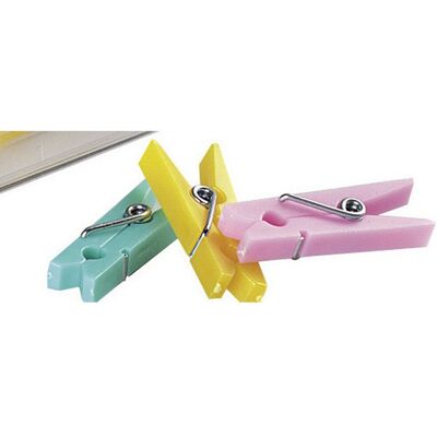 Alco Wasknijpers - 32mm - Set van 10 - Veelkleurig Alco Wasknijpers - 32mm - Set van 10 - Veelkleurig