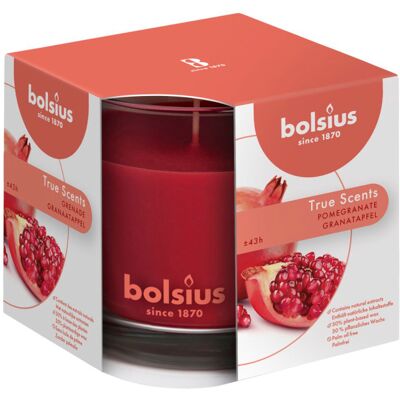 Bolsius Rode Geurkaars in Glas - Candle Bolsius Rode Geurkaars in Glas - Candle