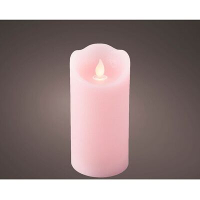 Overige Merken Led waving kaars 15x7.5 cm roze Overige Merken Led waving kaars 15x7.5 cm roze