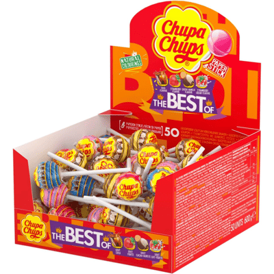 Chupa Chups Lollies Verschillende Smaken - Lollies Chupa Chups Lollies Verschillende Smaken - Lollies