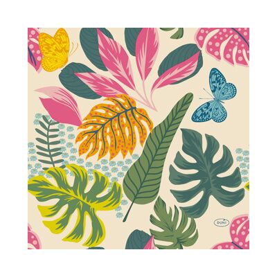 Duni Servetten summertime 33x33 cm 12 stuks Duni Servetten summertime 33x33 cm 12 stuks
