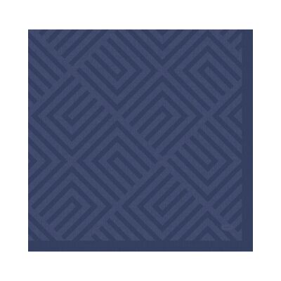 Duni Servetten mosaic dark blue 40x40 cm 12 stuks Duni Servetten mosaic dark blue 40x40 cm 12 stuks