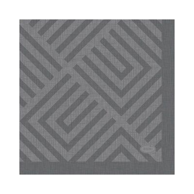 Duni Servetten mosaic granite grey 24x24 cm 12 stuks Duni Servetten mosaic granite grey 24x24 cm 12 stuks