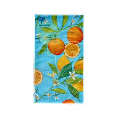 Duni Servetten lemon tree 33x40 cm 4 stuks Duni Servetten lemon tree 33x40 cm 4 stuks