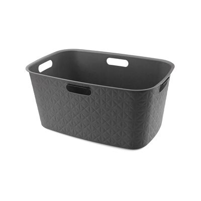 Curver softex wasmand 45l antraciet Curver softex wasmand 45l antraciet
