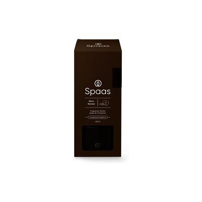 Spaas geurstokjes 80ml - warm wonder 2 stuks Spaas geurstokjes 80ml - warm wonder 2 stuks