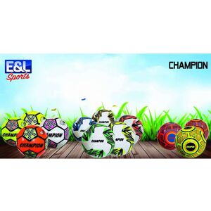 E&L Sports Voetbal champion - verschillende prints - 320 gram - maat 5 E&L Sports Voetbal champion - verschillende prints - 320 gram - maat 5
