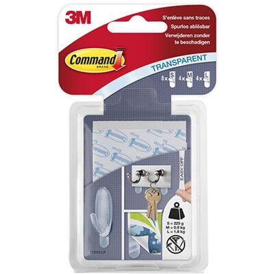 3M 1009242 - command strips 8xs 4xm 4xl 16 stuks 3M 1009242 - command strips 8xs 4xm 4xl 16 stuks