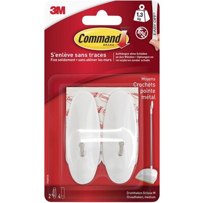 3M 1062197 - command middelgrote draadhaken 17068 5 stuks 3M 1062197 - command middelgrote draadhaken 17068 5 stuks