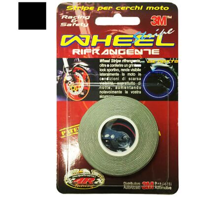 3M Wheel reflection tape Zwart 3M Wheel reflection tape Zwart